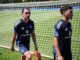 «French Connection» beim HSV: Neuzugang Rayan Philippe (l) und sein französischer Landsmann William Mikelbrenics.