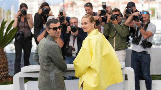 Fatih Akin und Diane Kruger Bei den Filmfestspielen in Cannes feierte Amrum Weltpremiere, nun darf das Filmfest Hamburg die Deutschlandpremiere ausrichten. (Archivbild)