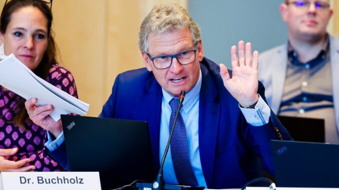 Bernd Buchholz Der FDP-Justizpolitiker Bernd Buchholz bewertet die Situation der Staatsanwaltschaften als katastrophal. (Archivbild)