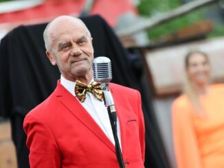 Corny Littmann beider Eröffnung des Spielbudenfestivals.