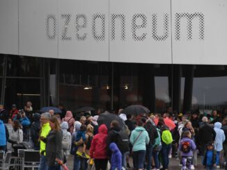 Bei schlechtem Wetter kommen mehr Menschen in die Museen im Norden, wie hier das Ozeaneum in Stralsund.