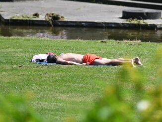 Bis zu 36 Grad Celsius hat der DWD nach vorläufigen Angaben am Mittwoch gemessen.