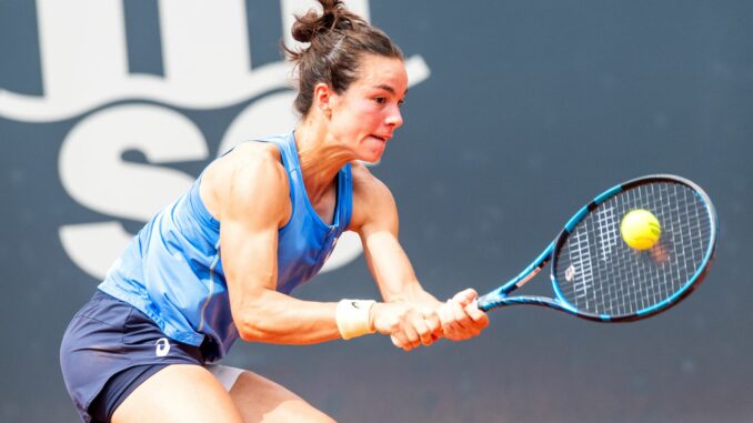 Lois Boisson gewann den Titel beim WTA-Turnier in Hamburg.