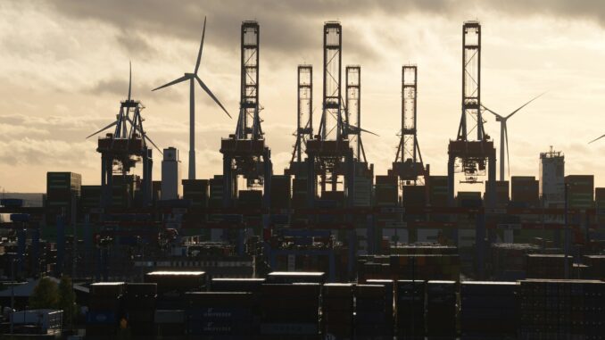 Hamburger Hafen Die Hamburger Regierungsfraktionen fordern jährlich 500 Millionen Euro vom Bund für Seehäfen. (Archivbild)