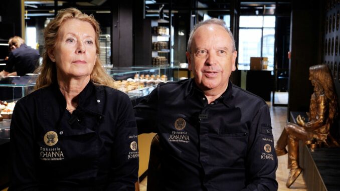 Hamburg - Pâtisserie Johanna Verwirklichen den Patisserie-Traum ihrer Tochter nach deren Tod: Ralph Orth und seine Frau Inka, Eltern der verstorbenen Johanna.