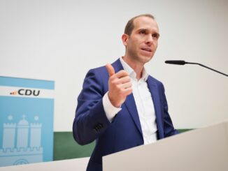 CDU-Landeschef Dennis Thering vermisst Aufbruch und Euphorie für Olympia in Hamburg.