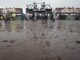 Dauerregen hat am Mittwoch dem Areal des Wacken Open Air arg zugesetzt.