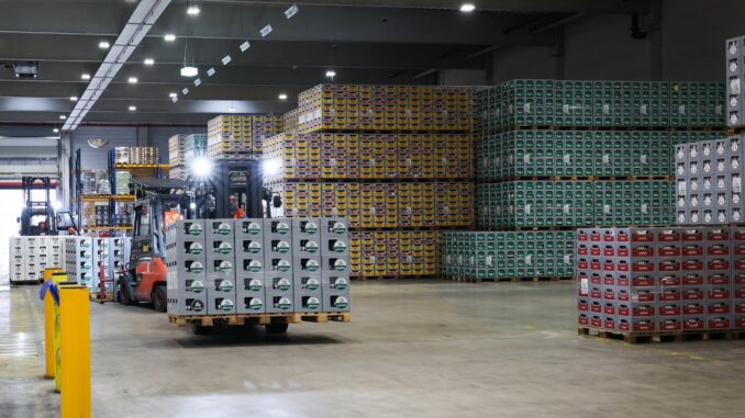 Holsten-Brauerei Die Holsten-Brauerei in Hamburg gehört zum dänischen Carlsberg-Konzern. (Archivbild)