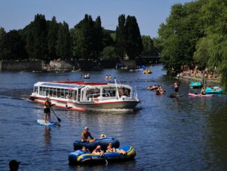 Zur Wochenmitte kann es bei hochsommerlichen Temperaturen wieder voll auf der Alster werden. (Archivbild)