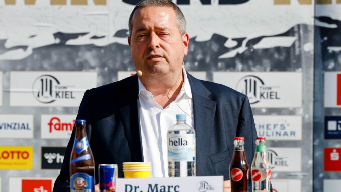 Der Aufsichtsratsvorsitzender des THW Kiel, Marc Weinstock.